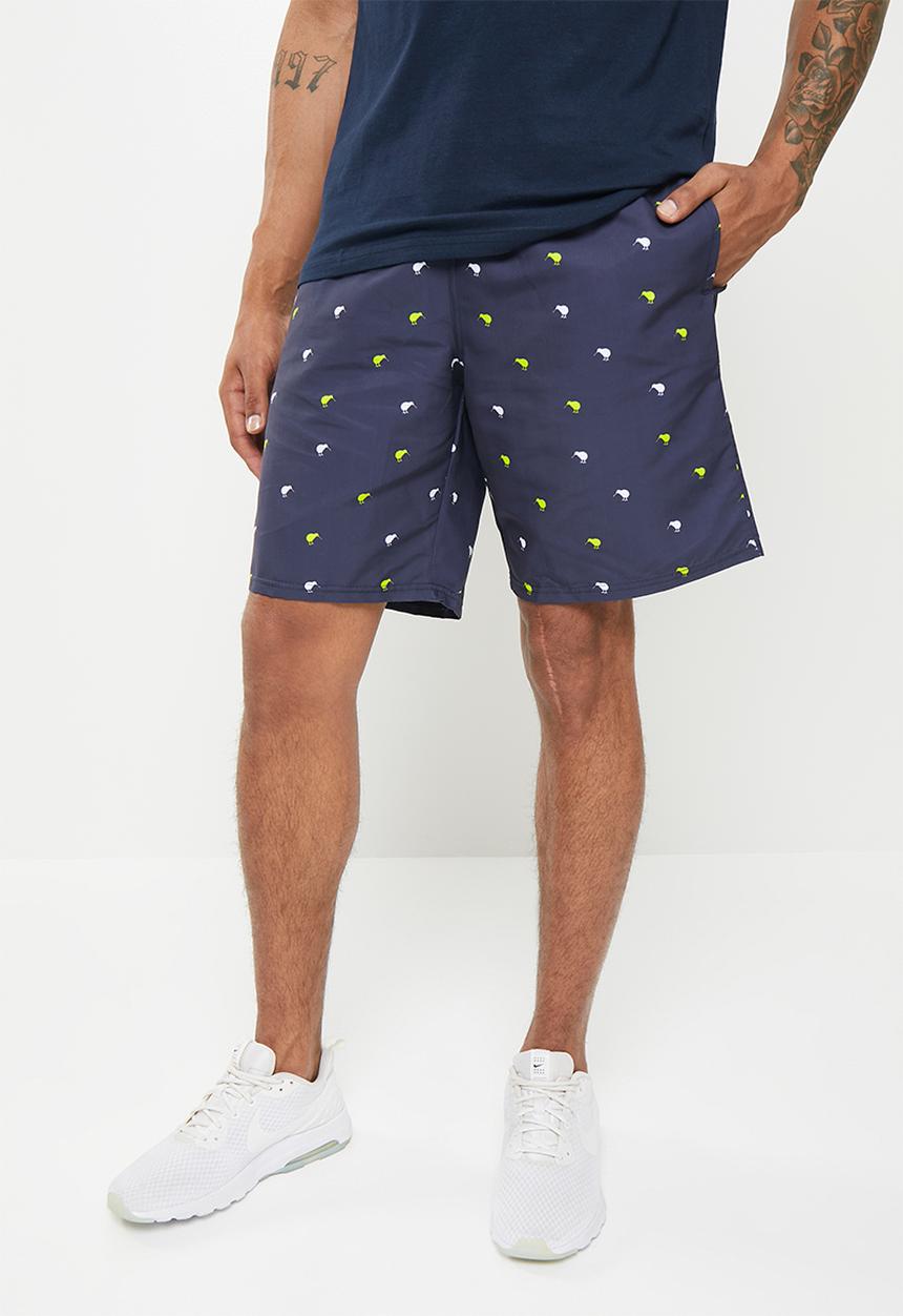 Canterbury - Awning printed 8'' short - navy 