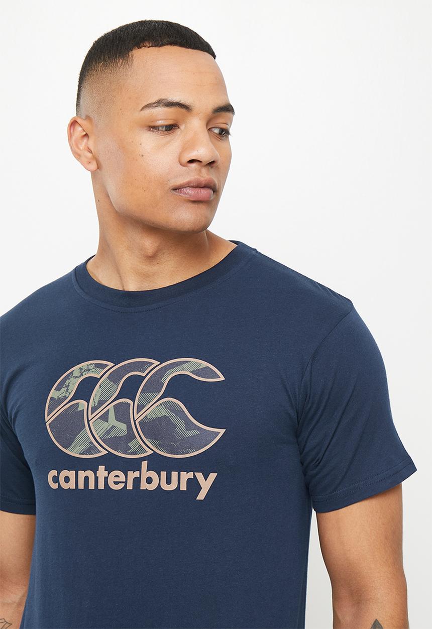 Canterbury - Ccc camo tee - navy