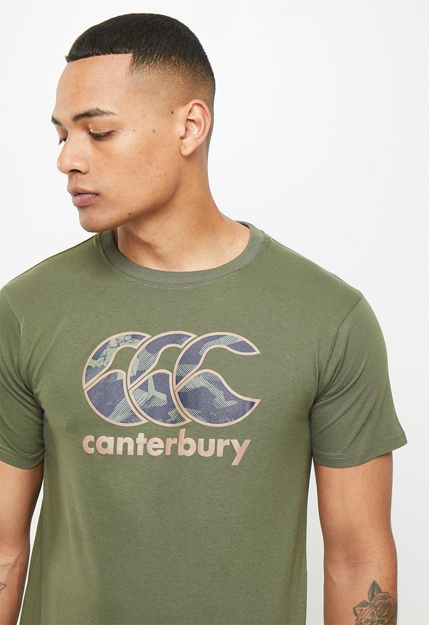 Canterbury - Ccc camo tee - olive