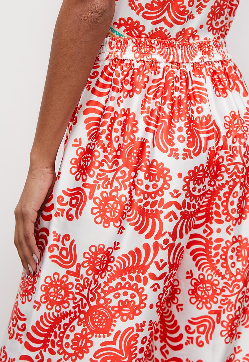 Superbalist - Printed wide leg - border print