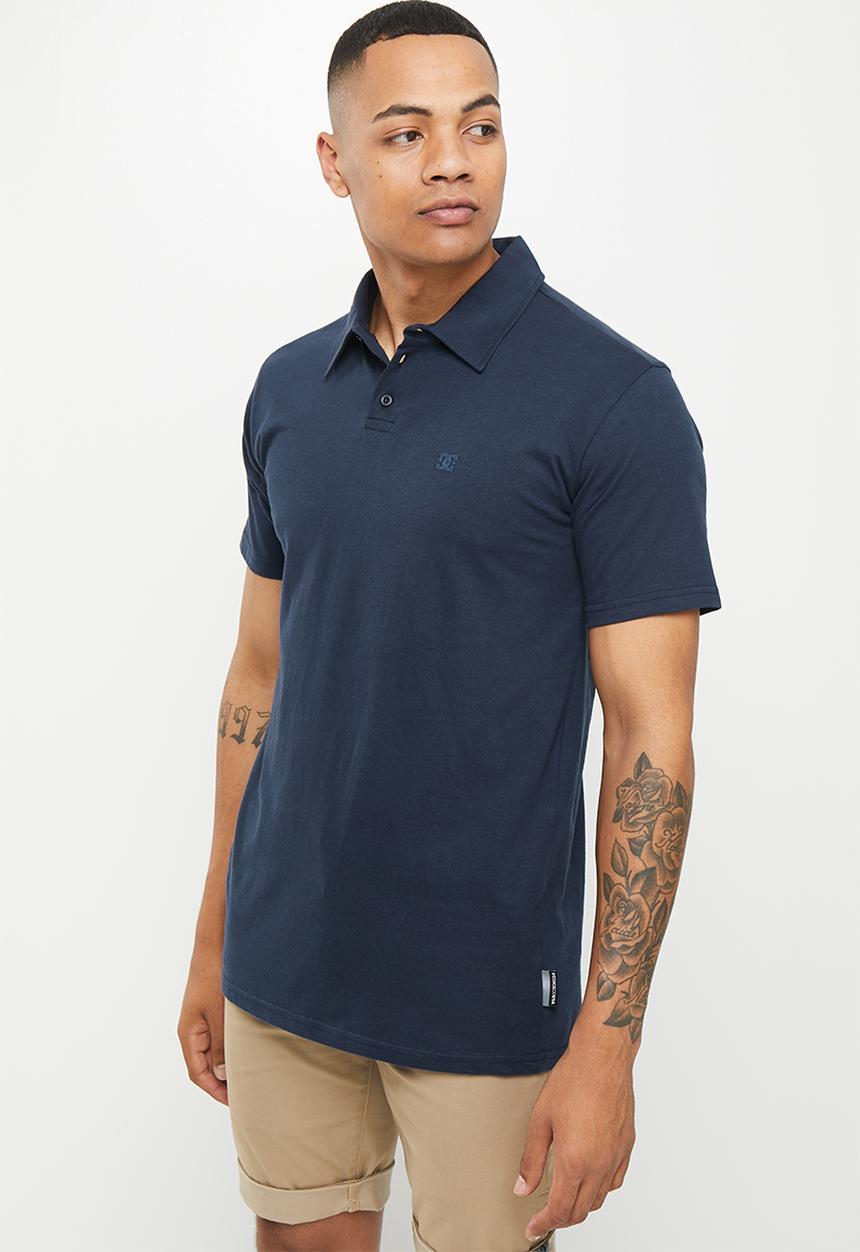 DC - Dc star polo short sleeve - navy blazer
