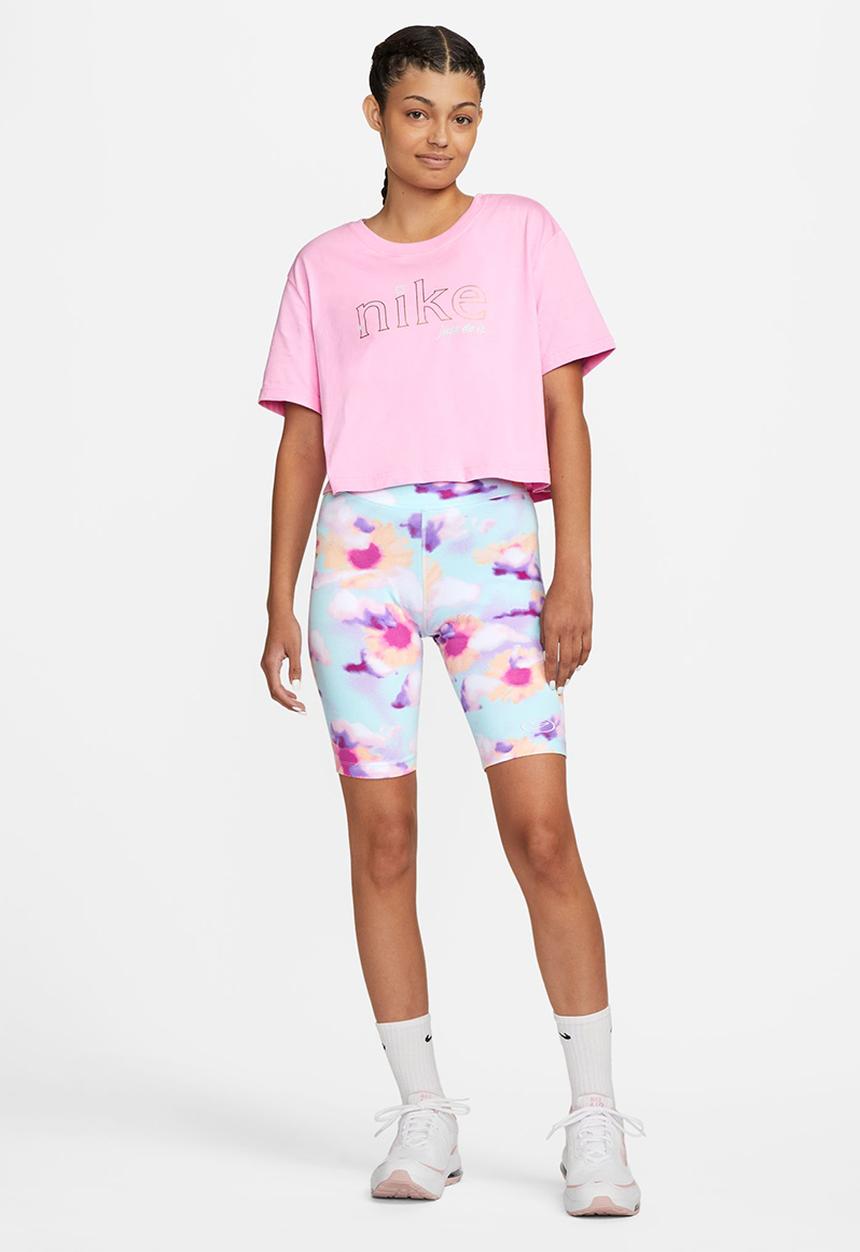 Nike - W nike sportswear tee oc 1 crop - pink rise