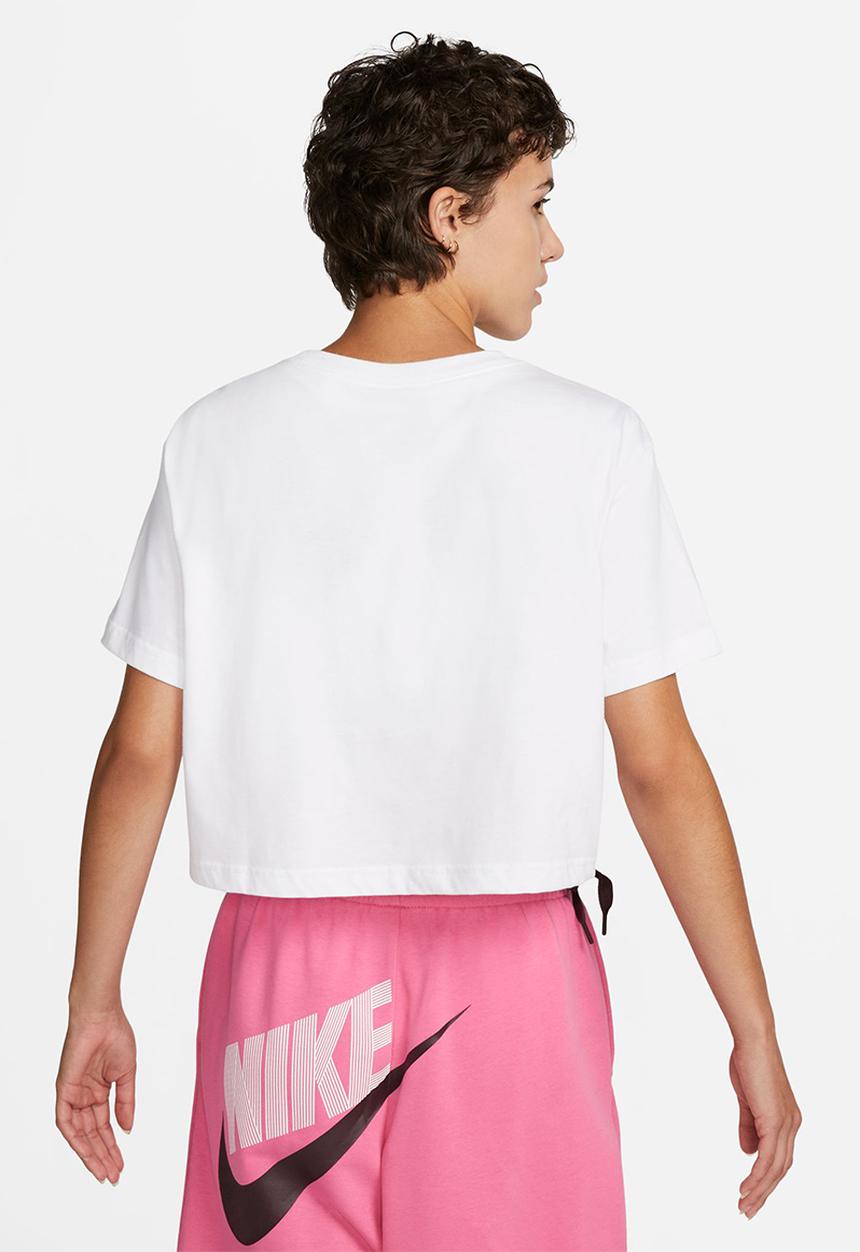 Nike - W nike sports wear tee oc 1 crop - white