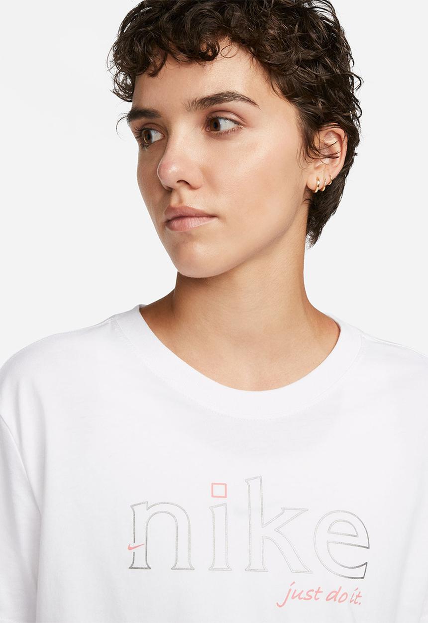 Nike - W nike sports wear tee oc 1 crop - white