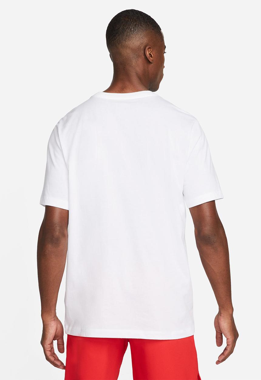 Nike - Dri-FIT 'HWPO' training tee - white/university red