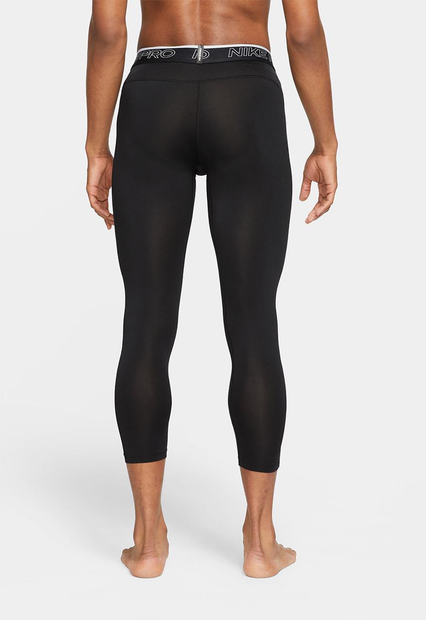 Nike - Nike Pro Dri-FIT  3/4 Tights. black/white