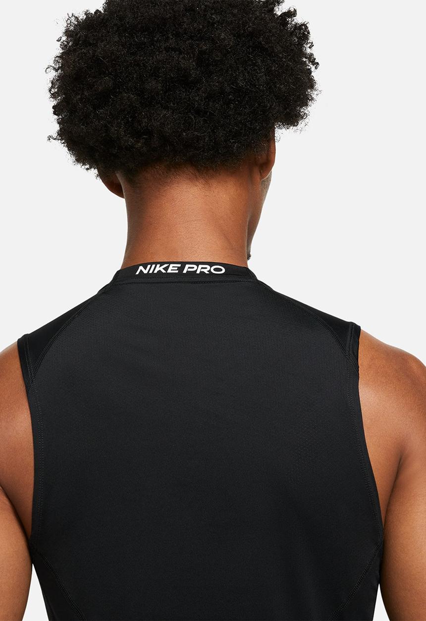 Nike - Dri-FIT Men's Tight-Fit Vest - black/white