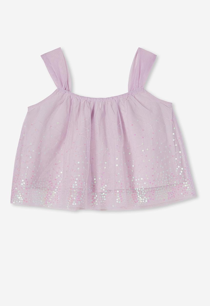 Cotton On - Selena dress up top - lavender fog
