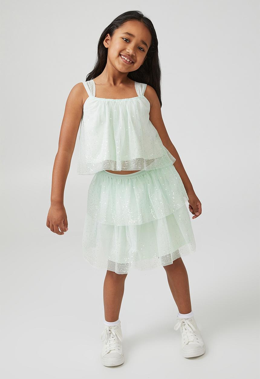 Cotton On - Selena dress up top - pale mint