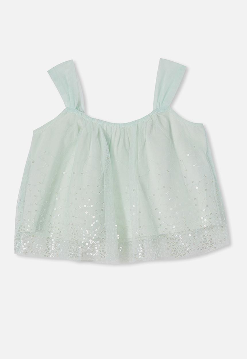 Cotton On - Selena dress up top - pale mint