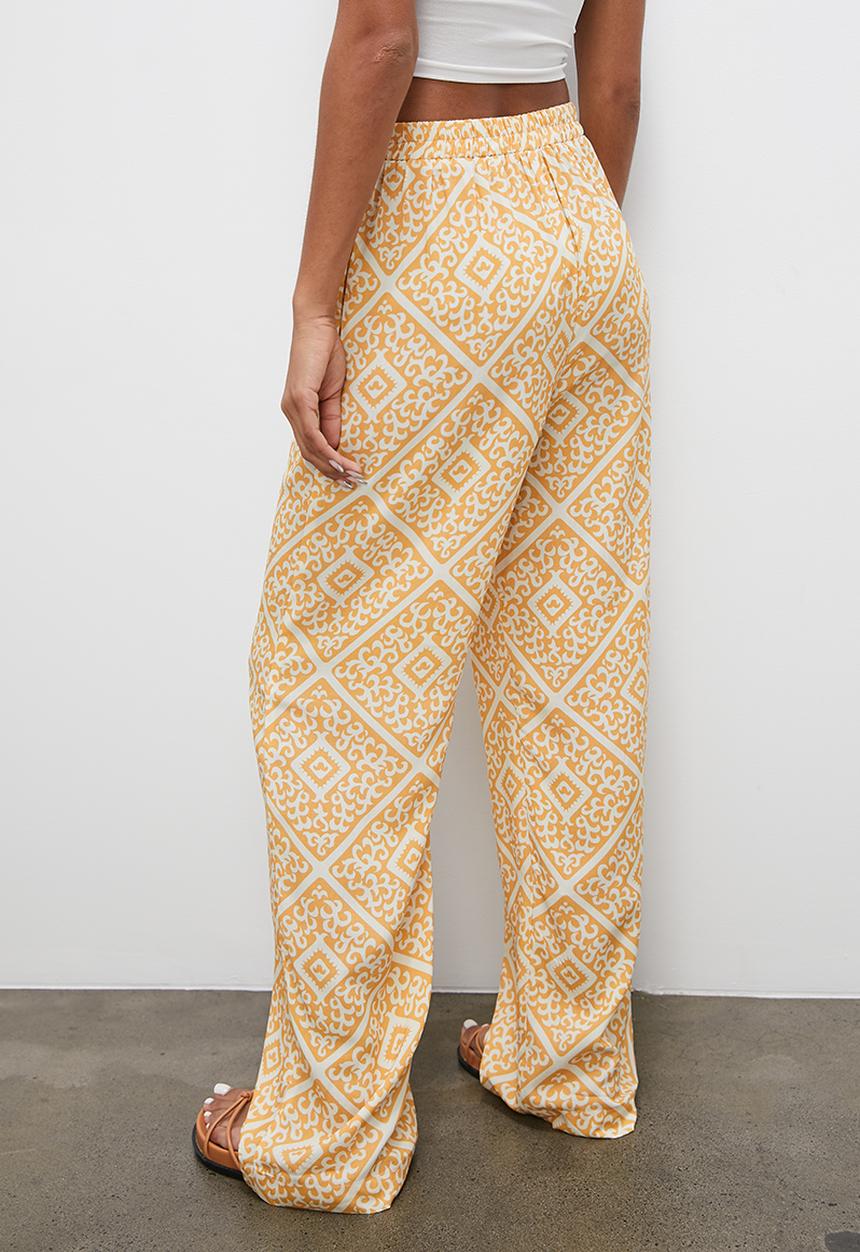Superbalist - Relaxed wide leg co-ord - orange tiles