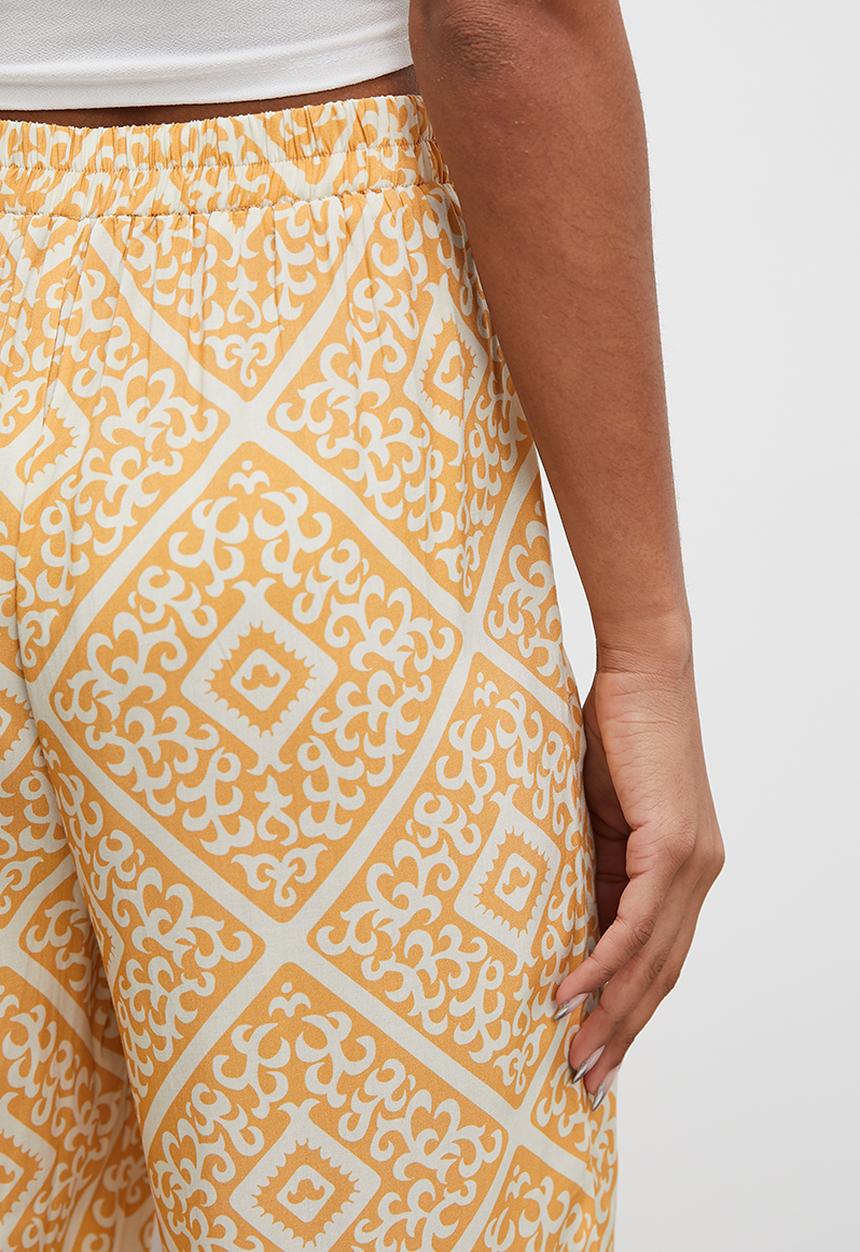 Superbalist - Relaxed wide leg co-ord - orange tiles