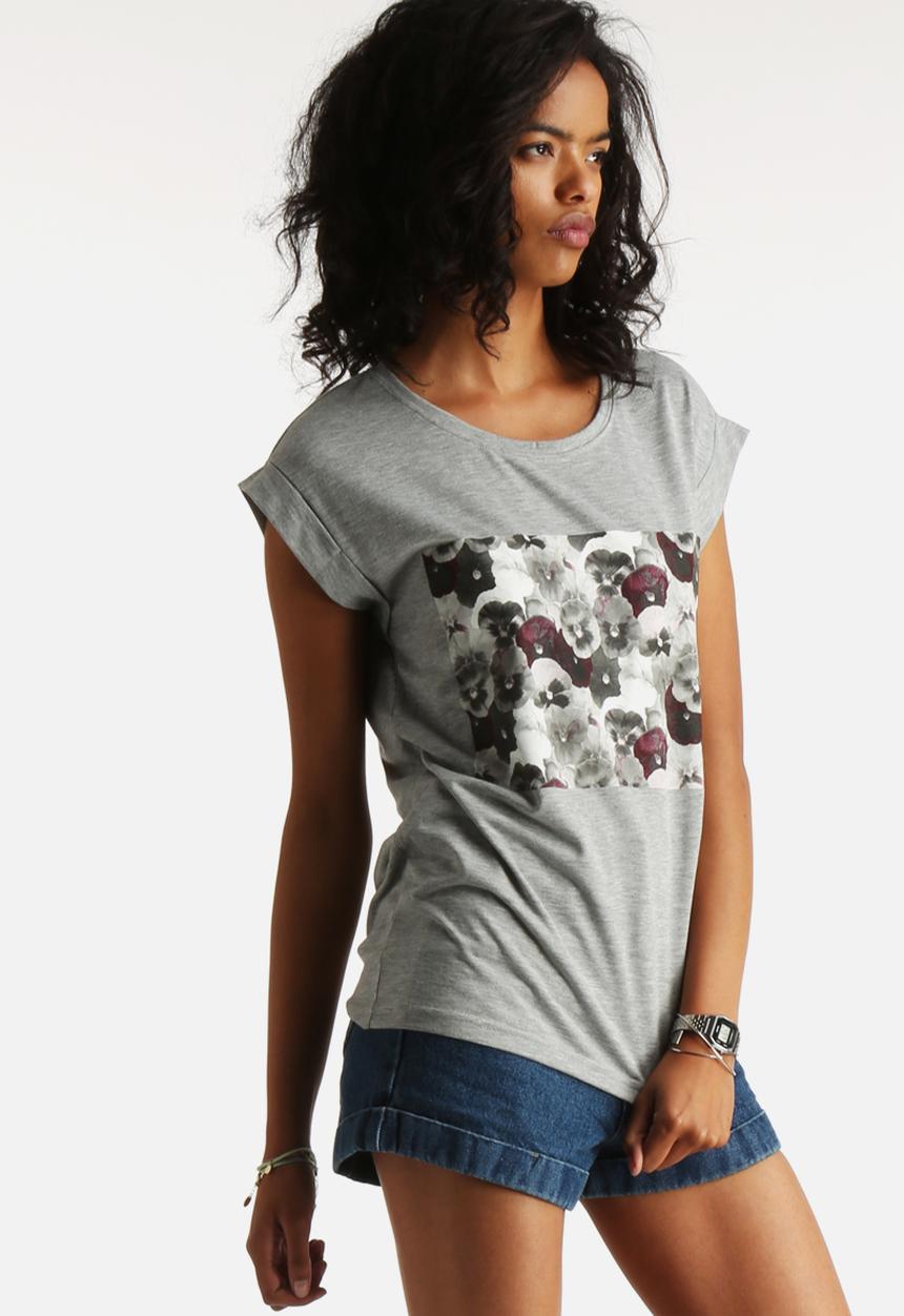 Pieces - Maja Printed Tee