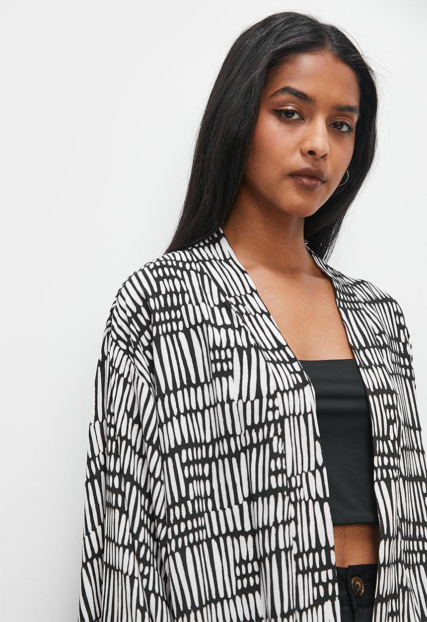 Superbalist - Short shacket - abstract texture