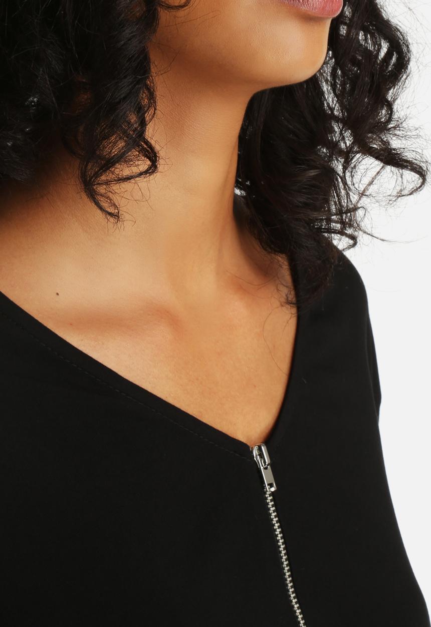 Pieces - Riva V-Neck Top 