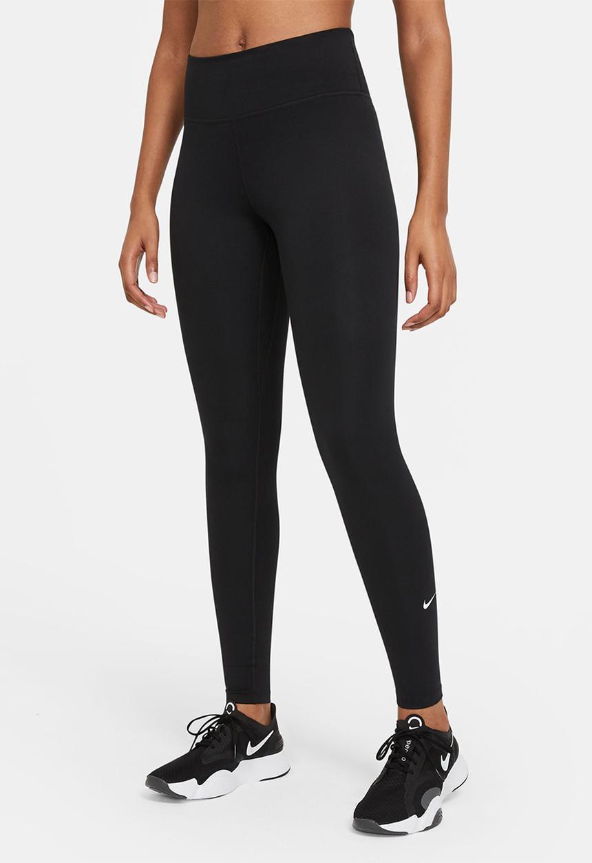Nike - W nike one dri-fit mid-rise - black