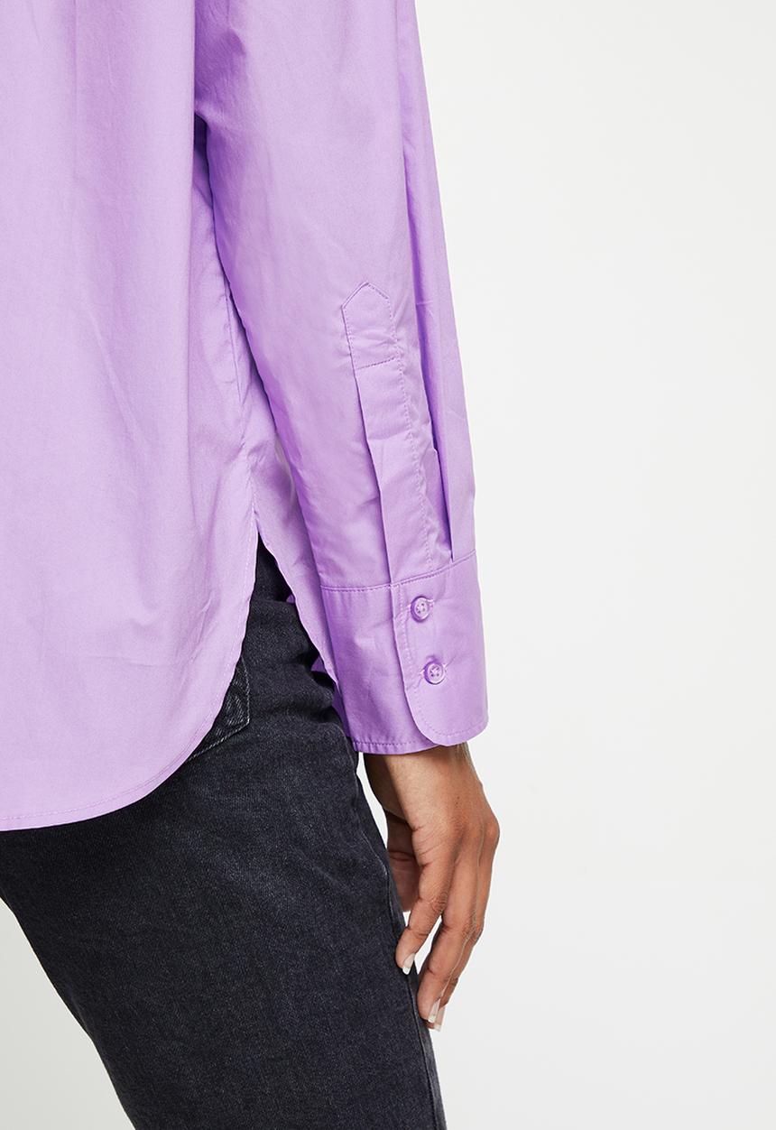 MANGO - Shirtregu - lilac