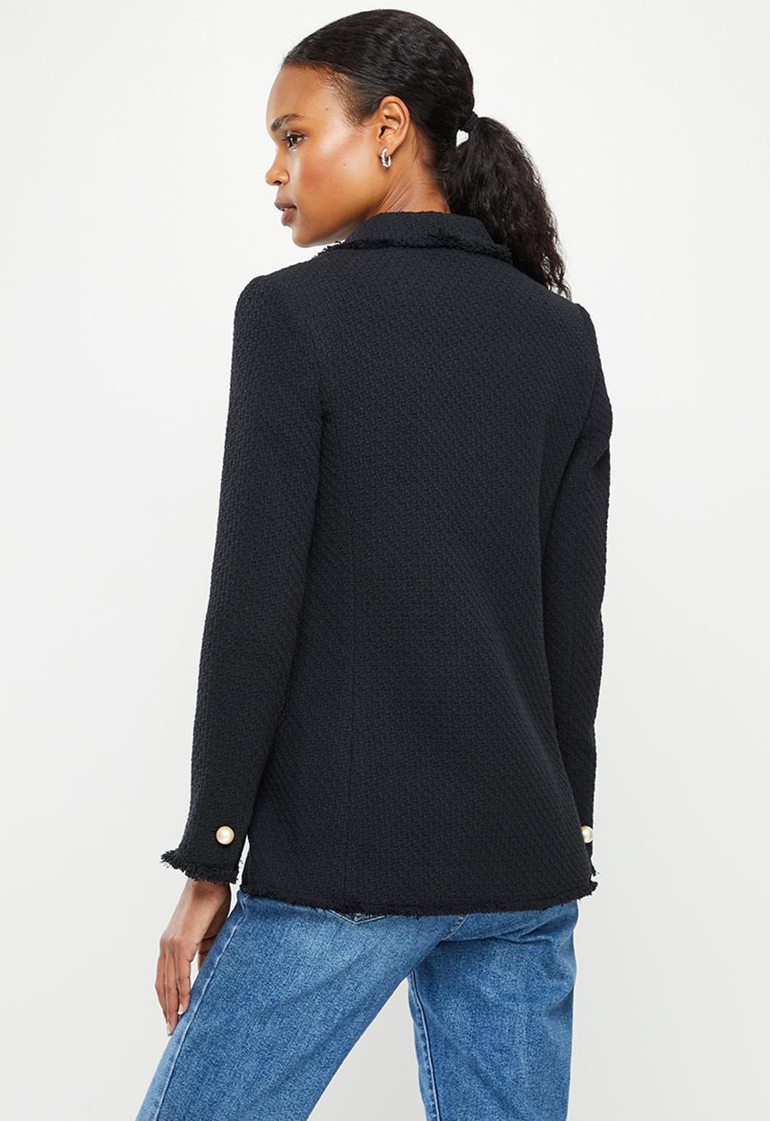 MANGO - Blazer quintin - black