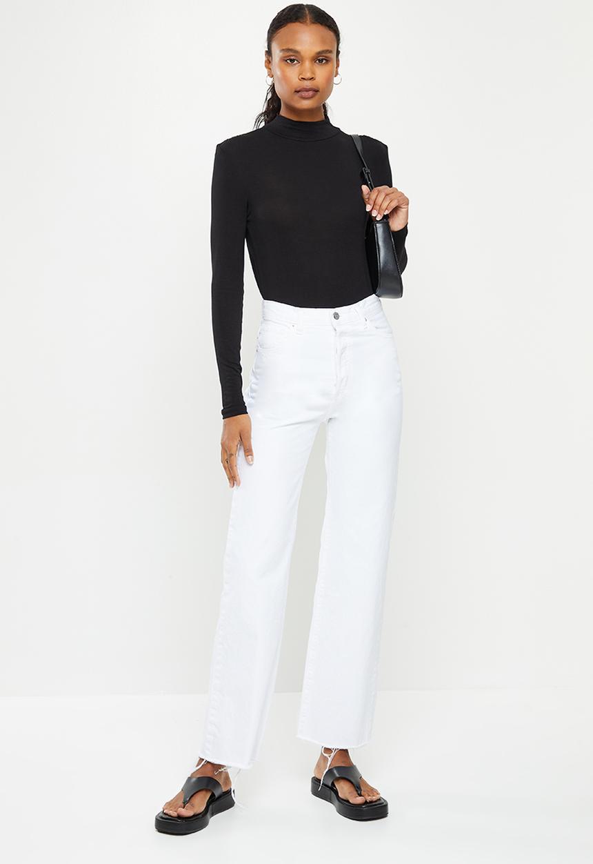 MANGO - T-shirt second - black