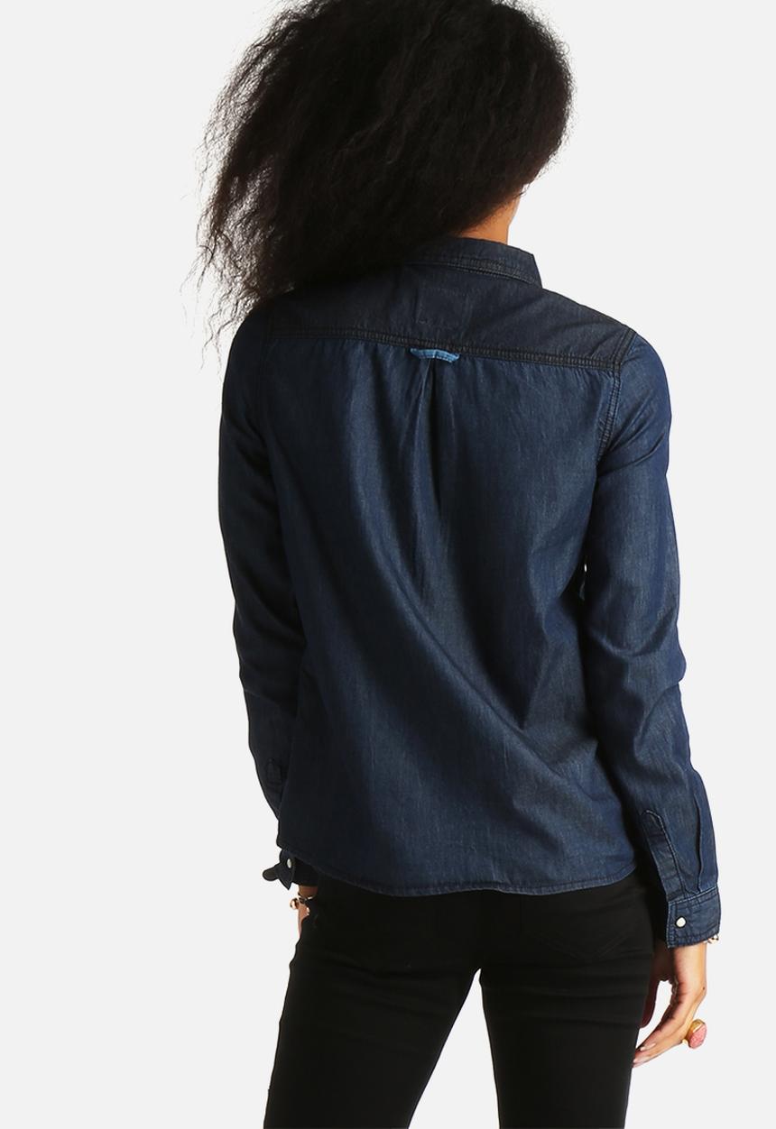 Vero Moda - Melissa Denim Patch Shirt
