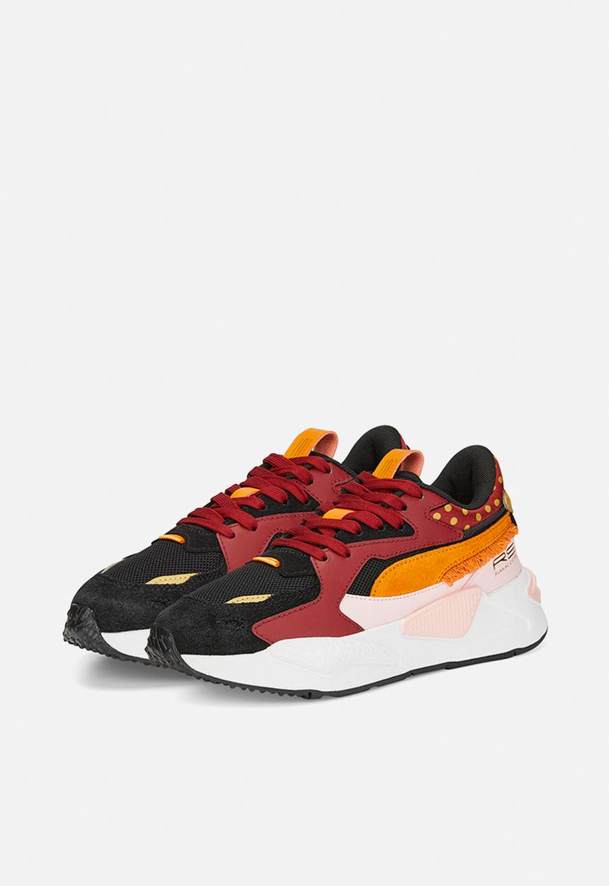 PUMA - Rs-z boho gleam jr - puma black-almond blossom-intense red