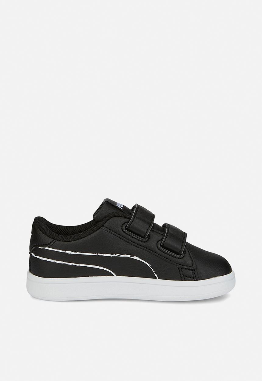 PUMA - Puma smash v2 home school v inf - puma black-puma white-sunset glow-nitro blue-sun stream