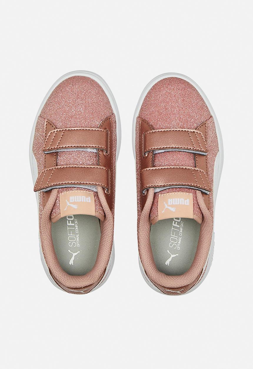 PUMA - Puma smash v2 glitz glam v ps - rose gold & puma white