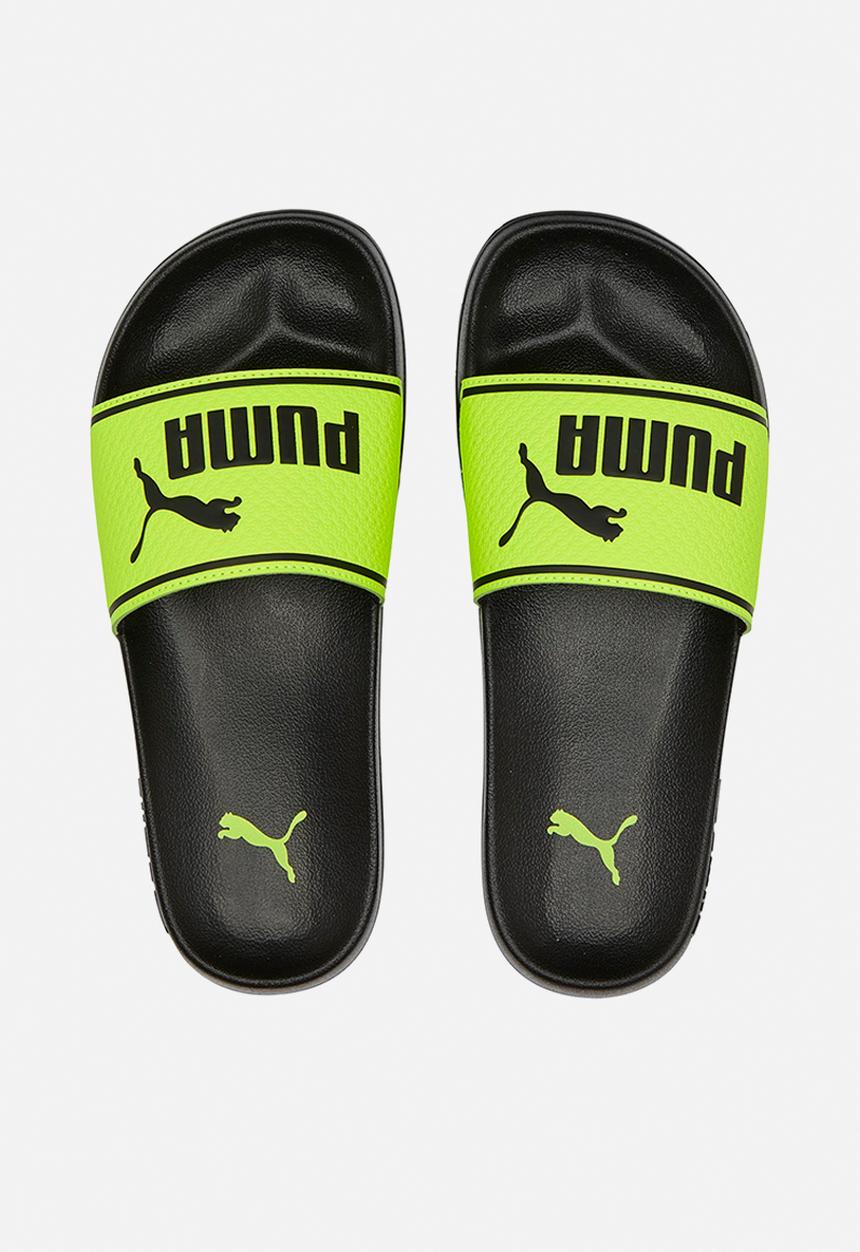 PUMA - Leadcat 2.0 jr - lime squeeze-puma black