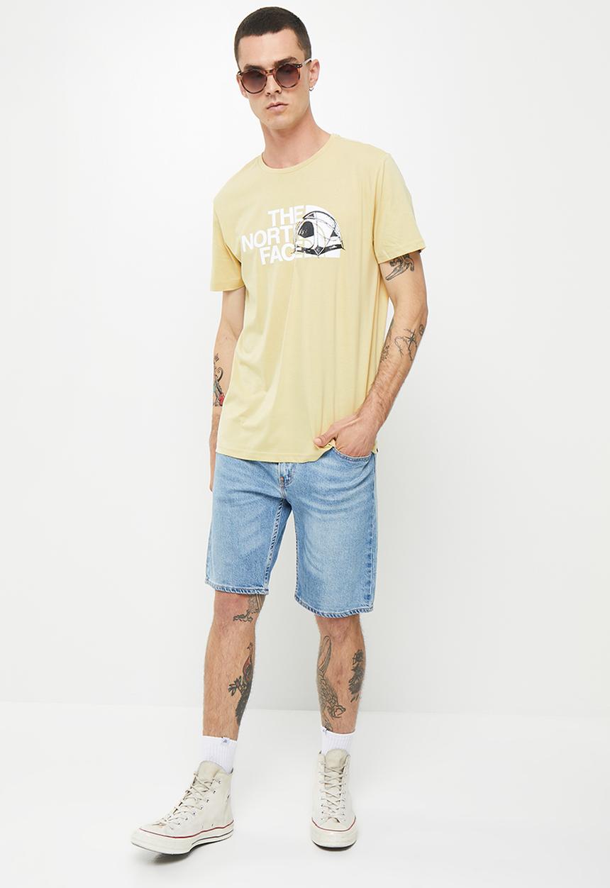 The North Face - M short sleeve graphic half dome tee - gravel