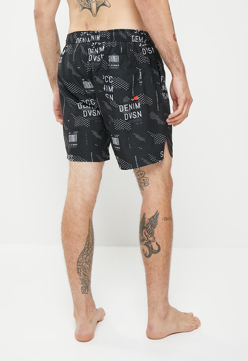 S.P.C.C - Stokes swim short - black