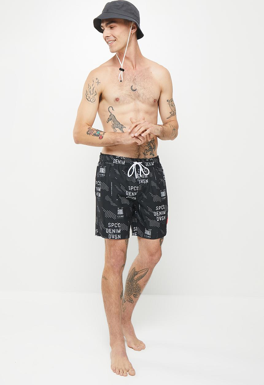 S.P.C.C - Stokes swim short - black