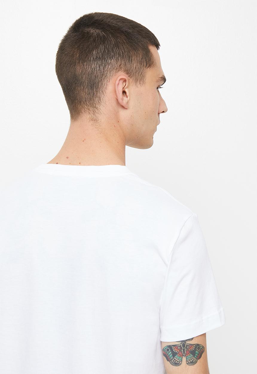 Calvin Klein - Monogram logo pocket tee - bright white