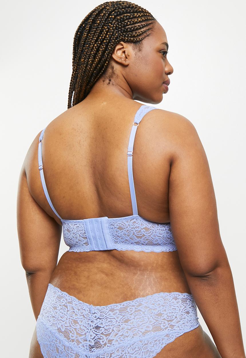 DORINA - Plus lana/eco 2-pack light padded bralette - blue & ink