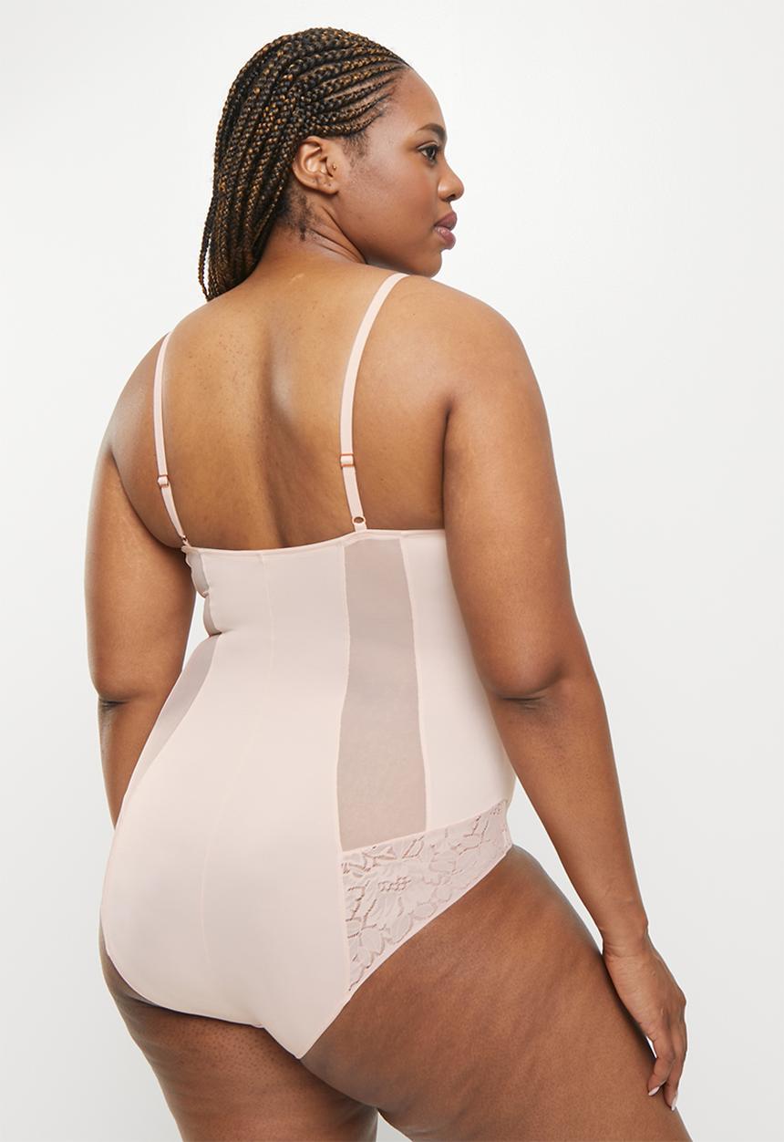 DORINA - Plus harper bodysuit - pink