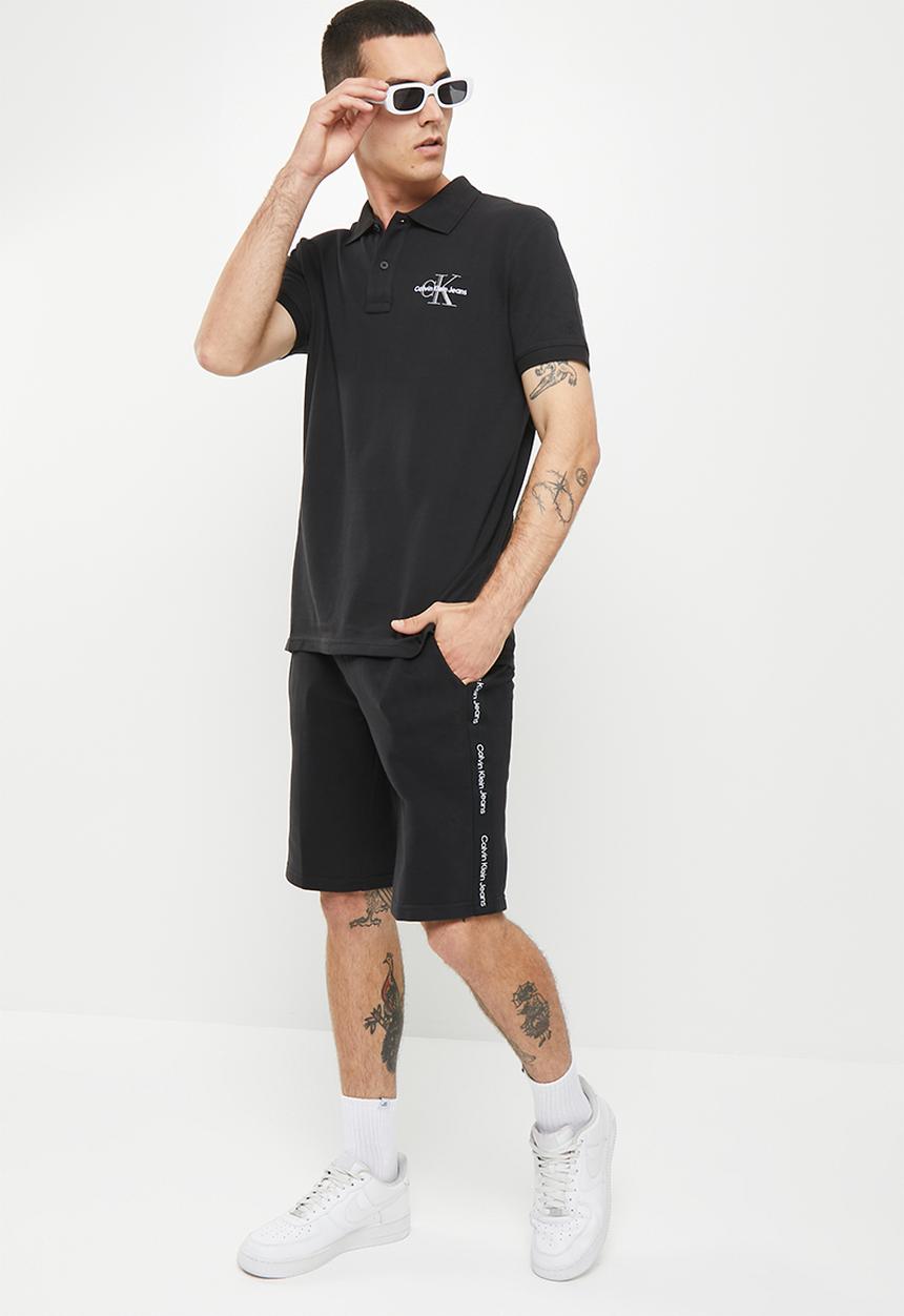 Calvin Klein - Contrast tape hwk short - ck black