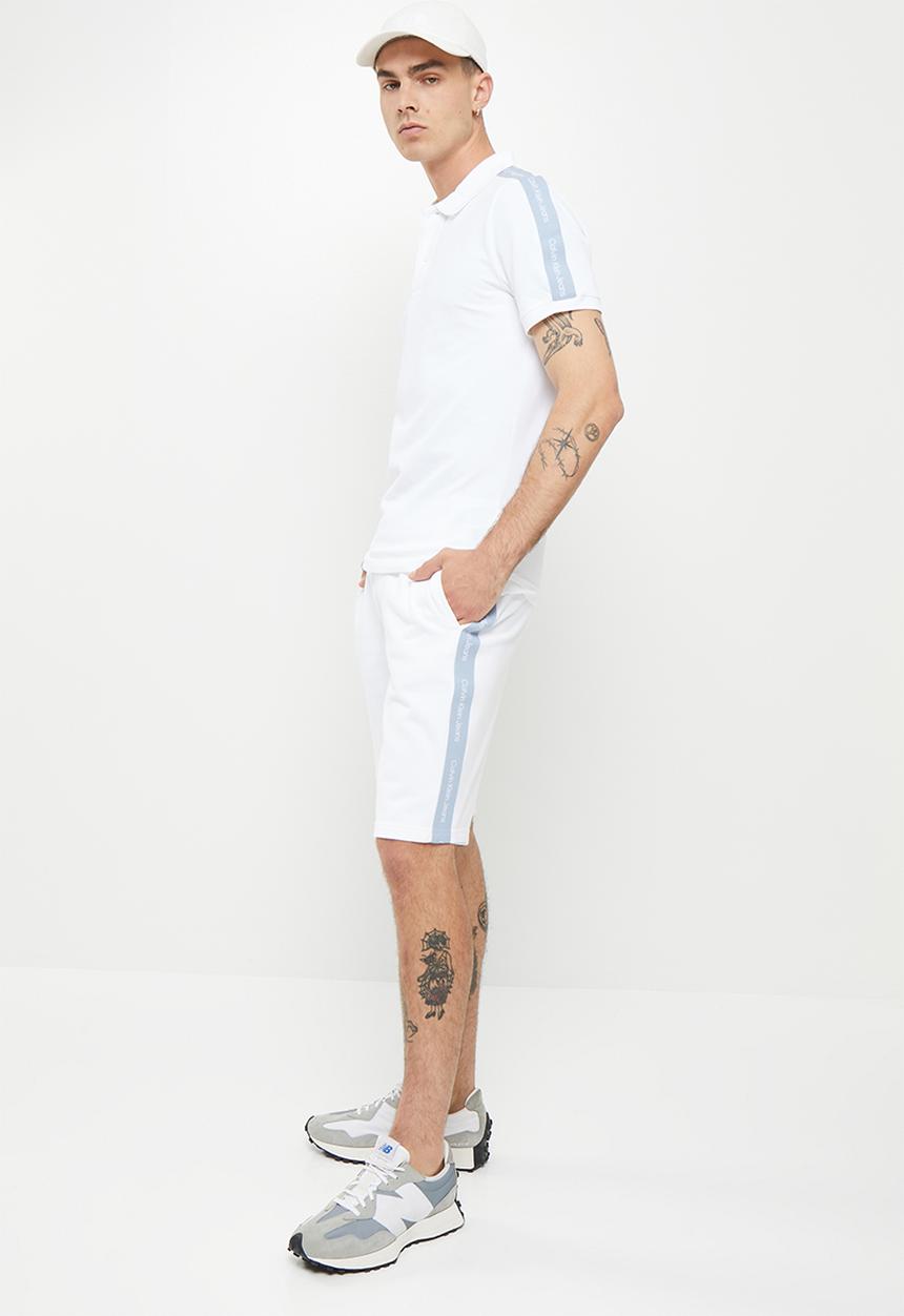 Calvin Klein - Contrast tape hwk short - bright white