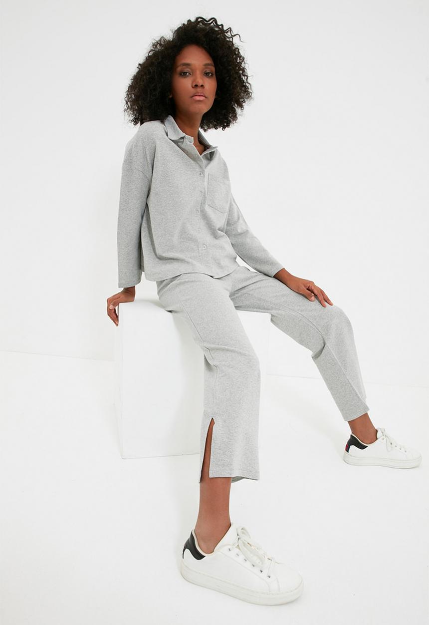 Trendyol - Recycled two piece set - grey