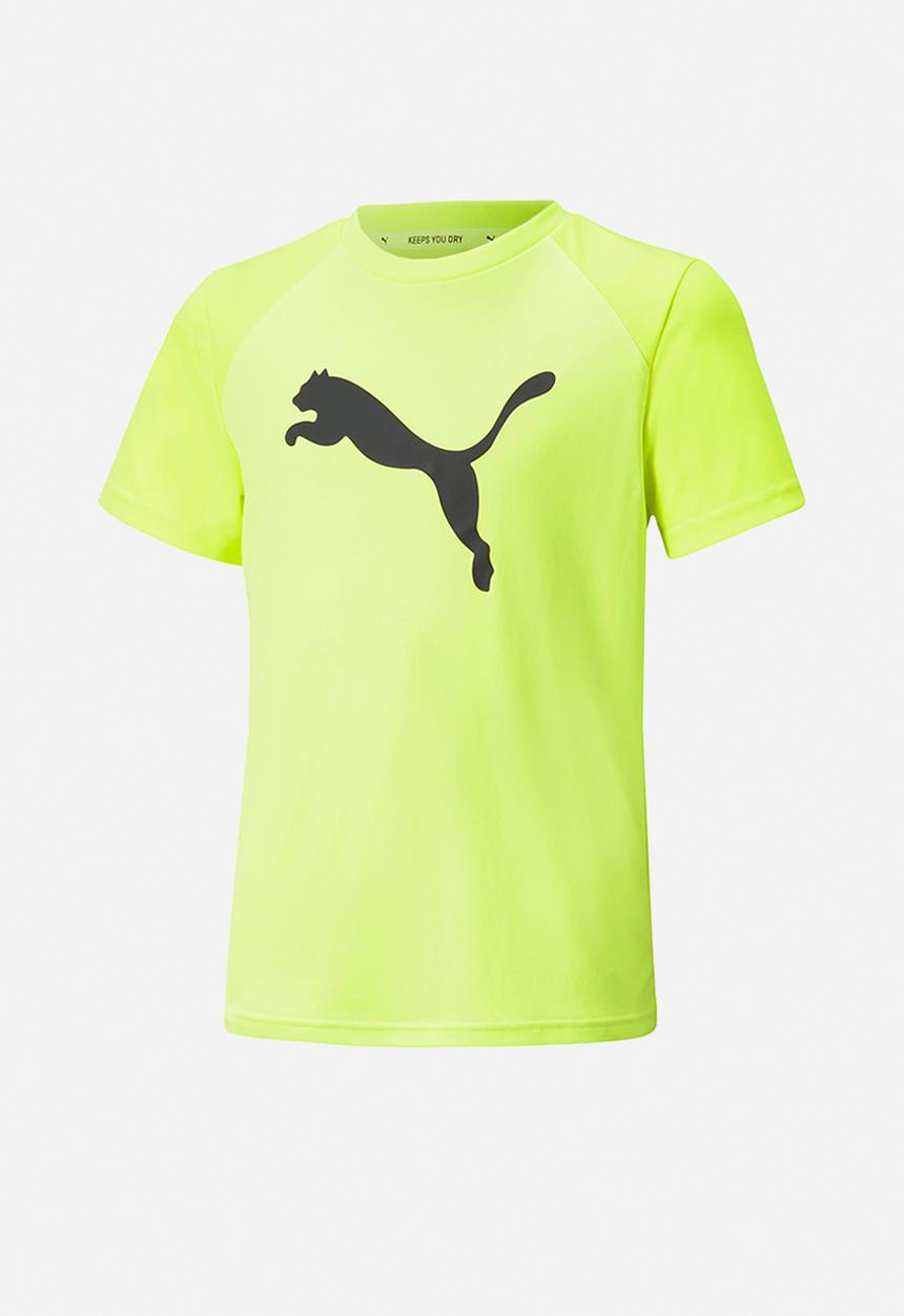 PUMA - Active sports cat poly tee b - lime squeeze