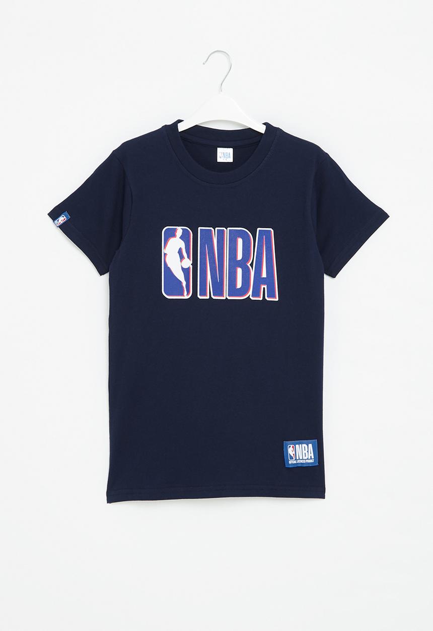 NBA - Nba core badge print tee - navy
