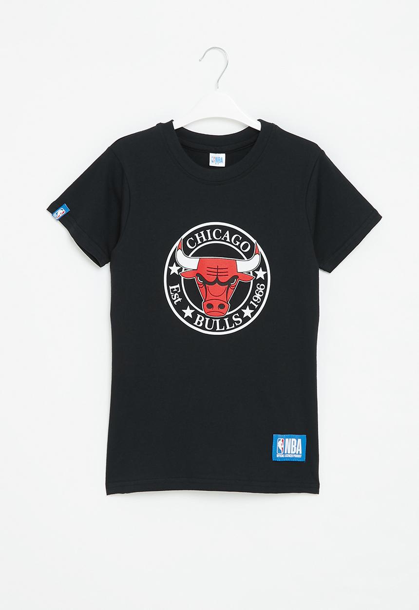 NBA - Chicago bulls core badge print tee - black