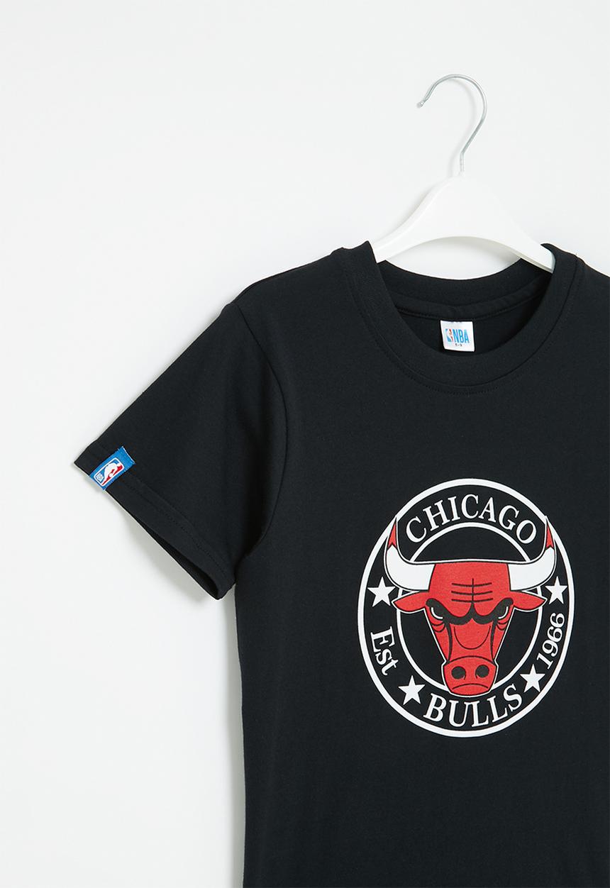 NBA - Chicago bulls core badge print tee - black