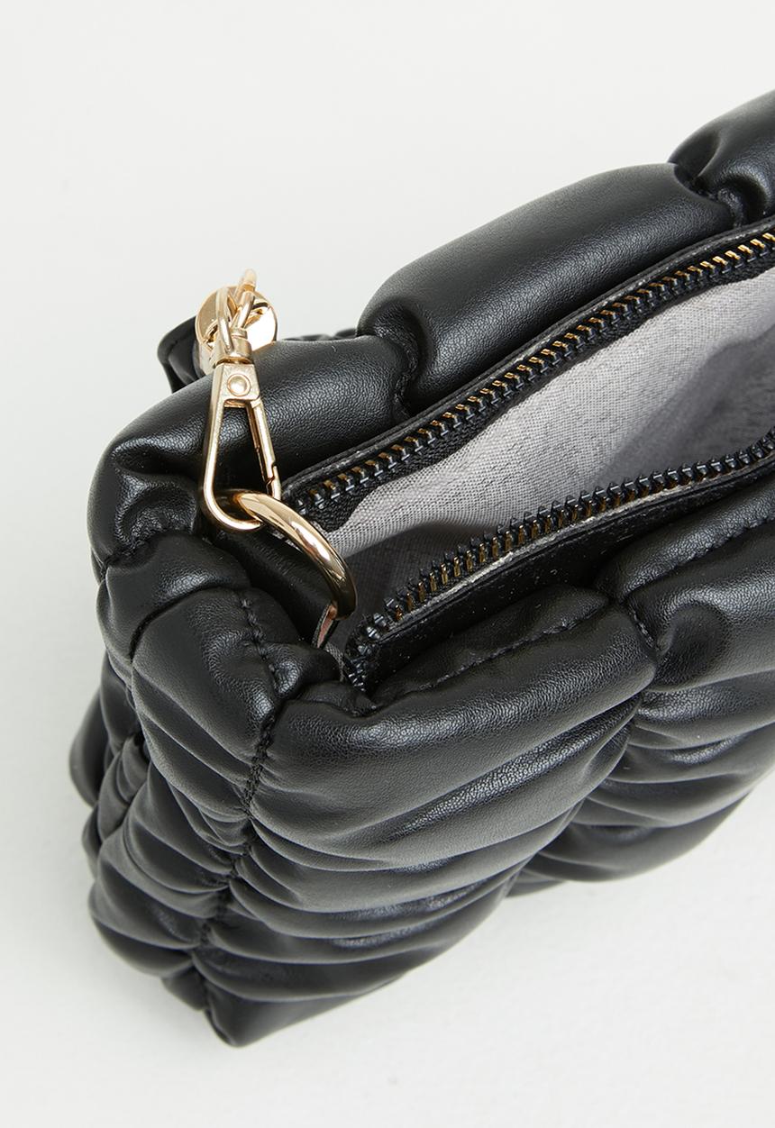 Trendyol - Puff top handle bag - black
