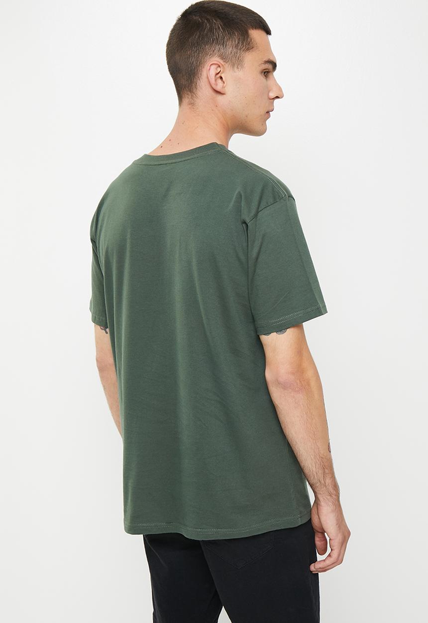 DC - Cali stack T-shirt - deep forest
