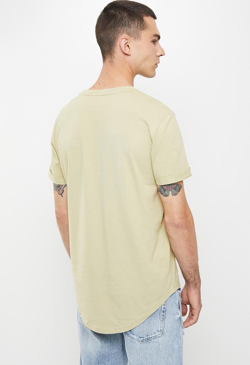 Calvin Klein - Badge turn up sleeve - wheat fields