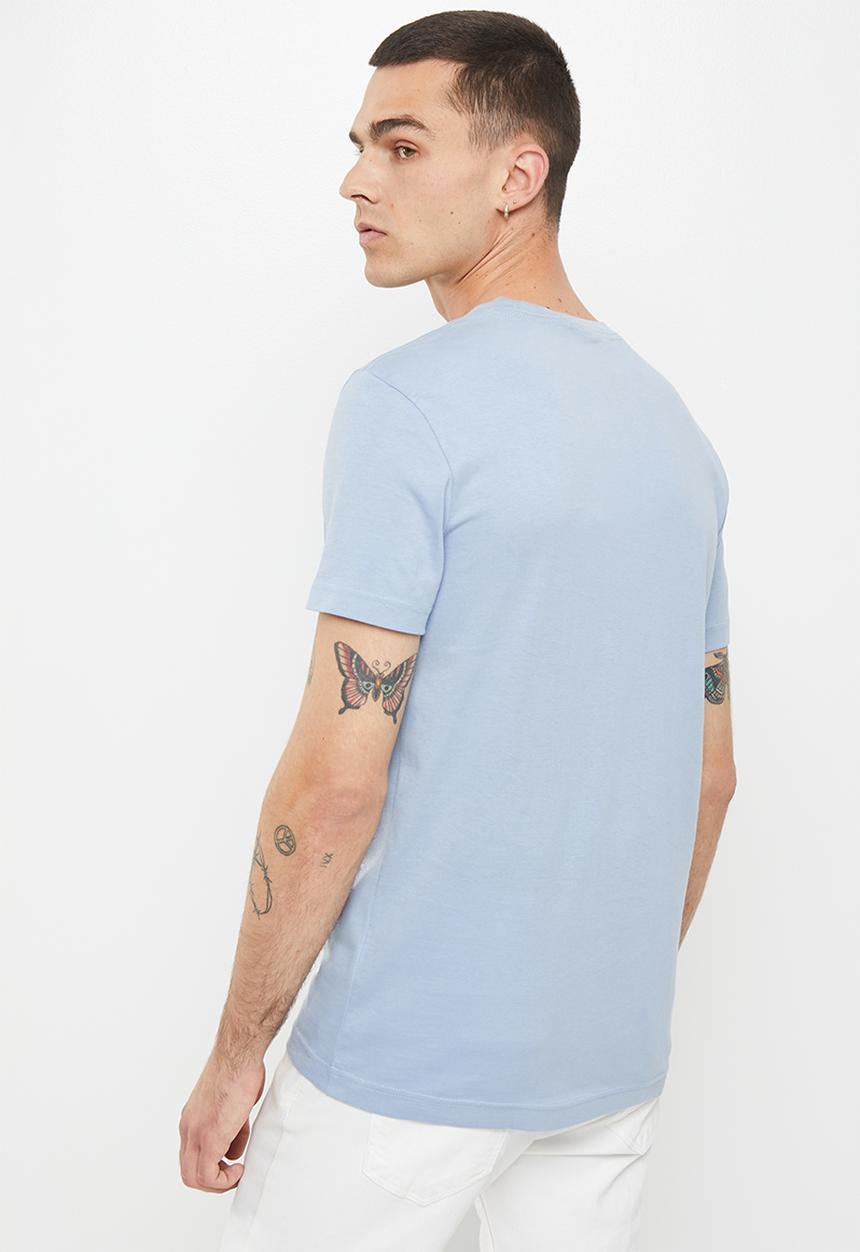 Calvin Klein - Monogram logo tee - silver sky