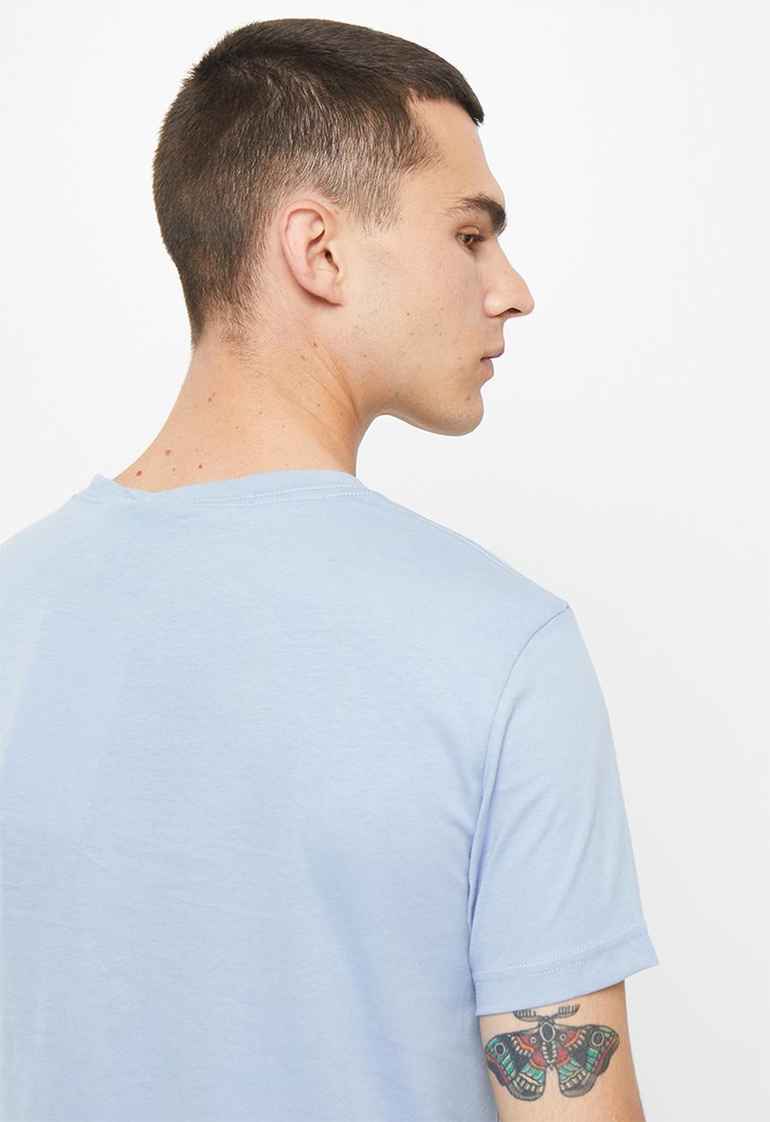 Calvin Klein - Monogram logo tee - silver sky