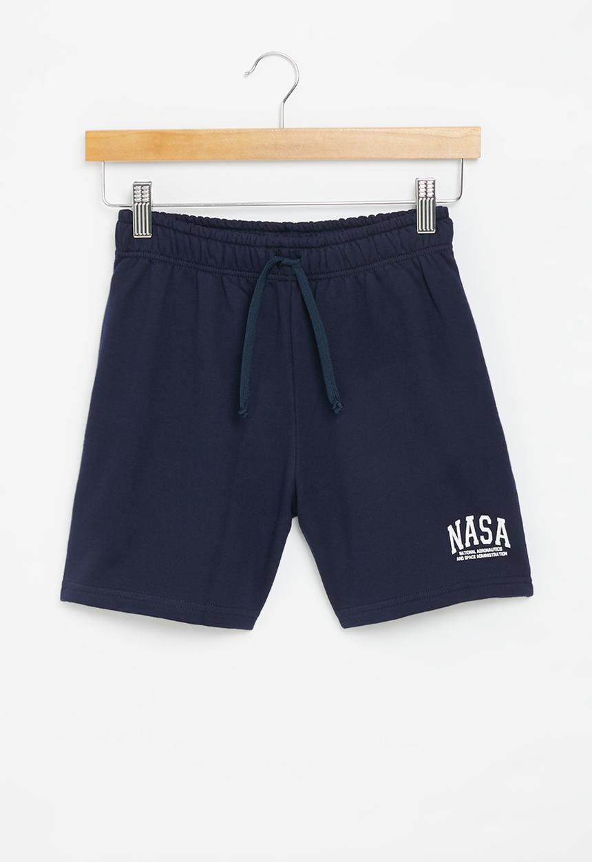 Superbalist - Boys nasa sweat shorts - navy