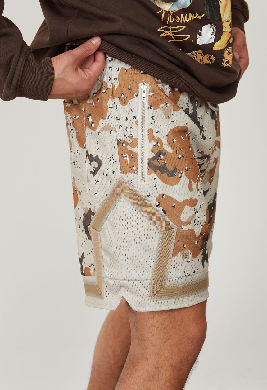Factorie - Basketball short - camouflage