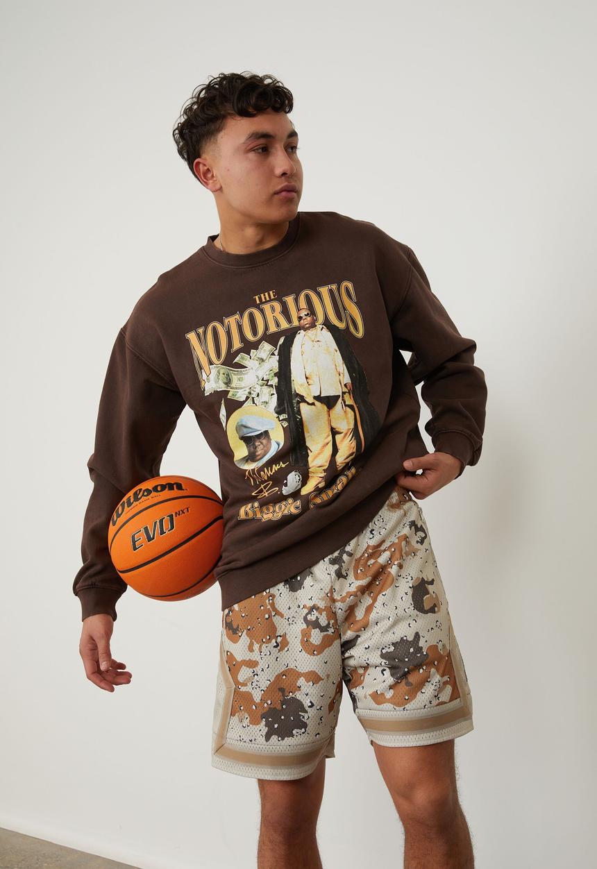 Factorie - Basketball short - camouflage