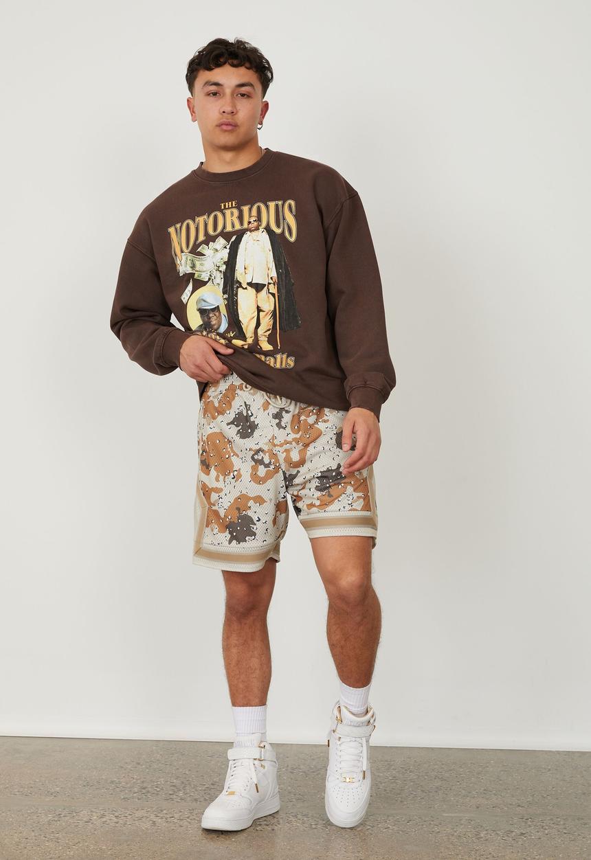 Factorie - Basketball short - camouflage
